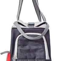 Cleo by teafco petobus aprobado por la aerolínea (18.25", tamaño mediano) Pet Carrier – carmín rojo/gris - BESTMASCOTA.COM