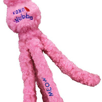 Juguete para gatos de calidad prémium de Kong, juguete para gatos con forma de cachorro, juguete para gatos con forma de pulpo (rosa/púrpura), juguete para gatos Hugga Wubba (los colores pueden variar) - BESTMASCOTA.COM