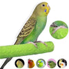 Colorful Bird Perch Stand Platform Natural Wood Playground Paw Grinding Clean for Pet Parrot Budgies Parakeet Cockatiels Conure Lovebirds Rat Mouse Cage Accessories Exercise Toys (4 Color) - BESTMASCOTA.COM