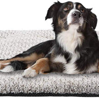 Invenho - Cama para perro, cómoda, suave, antideslizante, lavable, para perros y gatos grandes, medianos y pequeños, color azul - BESTMASCOTA.COM