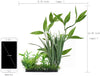 CNZ - Decoración para acuario (plástico, 13.0 in), color verde - BESTMASCOTA.COM