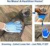 Pet Hair Remover Glove - Gentle Pet Grooming Glove Brush - Efficient Deshedding Glove - Massage Mitt with Enhanced Five Finger Design - Perfect for Dogs & Cats with Long & Short Fur - 1 Pack - BESTMASCOTA.COM