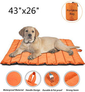 Cheerhunting Cama para perro al aire libre, 43 x 26 pulgadas, impermeable, lavable, tamaño grande, duradera, resistente al agua, portátil y de viaje para mascotas - BESTMASCOTA.COM
