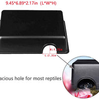 Tfwadmx Gecko Hideout - Caja de ocultación para reptiles, diseño de leopardo - BESTMASCOTA.COM