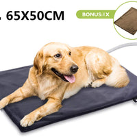 Pecute - Almohadilla de calentamiento para mascotas, de bajo voltaje, segura y eléctrica, para perros y gatos, con cable resistente a las masticaciones y capa impermeable (2 fundas) - BESTMASCOTA.COM