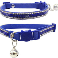 DAIHAQIKO - Collar para gato con campana, ajustable, diseño de gatitos - BESTMASCOTA.COM