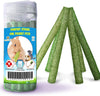 Meric Timothy Sticks, varillas en polvo de hierba timoteo de alta fibra, promueve la higiene dental y apoya la salud digestiva, 20 unidades. - BESTMASCOTA.COM