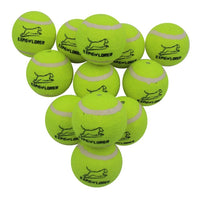 Perro Squeaky pelotas de tenis para perros Set de 12 para Mascota Jugando y capacitación 2.5" por expawlorer - BESTMASCOTA.COM