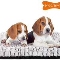 Coohom - Cama de peluche para perro, cama para mascotas, alfombrilla para jaula, cama lavable para perros medianos y grandes - BESTMASCOTA.COM