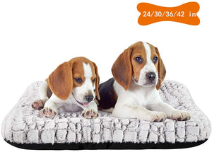Coohom - Cama de peluche para perro, cama para mascotas, alfombrilla para jaula, cama lavable para perros medianos y grandes - BESTMASCOTA.COM