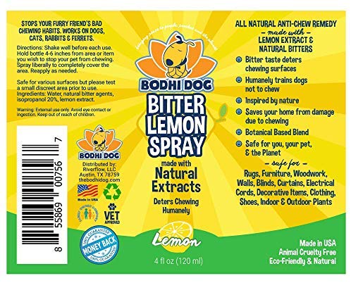 Bitter top lemon spray