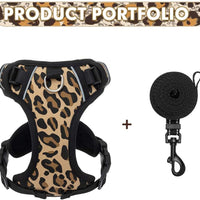Conjunto de arnés y correa para gatos a prueba de escape, arnés ajustable de malla suave para gatos, correa reflectante para seguridad nocturna, gatos, cachorros y gatos - BESTMASCOTA.COM
