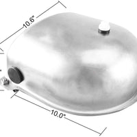 Homend - Cuenco automático para agua de granja, acero inoxidable, para caballo, ganado, cabra, oveja, perro, M - BESTMASCOTA.COM