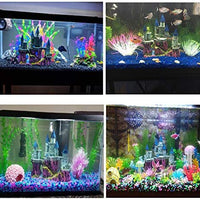 Miracliy castillo de decoración de acuario, adorno de acuario Super Castillo, 10 pulgadas - BESTMASCOTA.COM