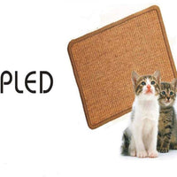 Alfombra rascadora para gatos, sisal natural, protección para jugar - BESTMASCOTA.COM