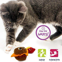 Pet Craft Supply Funny Enticing Crinkle Pouncing Cuddling Chasing Catnip & Silvervine Juguetes interactivos de alivio del aburrimiento para gatos - BESTMASCOTA.COM