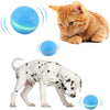 Versión mejorada 2.0: bolas blinkbrione para gatos y perros, enrollado automático/apagado automático, recargable por USB, pelota de juguete interactiva inteligente para gatitos, gatitos, cachorros con luces LED RGB, resistente al agua - BESTMASCOTA.COM