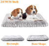 Coohom - Cama de peluche para perro, cama para mascotas, alfombrilla para jaula, cama lavable para perros medianos y grandes - BESTMASCOTA.COM