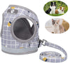 Anyifan Arnés para perro, chaleco de tracción para gato, arnés ajustable, cómodo, transpirable, chaleco reflectante de seguridad para mascotas, material Oxford - BESTMASCOTA.COM