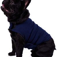 X@HE - Chaleco de alivio de ansiedad para perro, chaleco para mantener la comodidad, chaleco para perros de talla XS, M, L, XL, azul marino, gris, rosa, rojo y camuflaje - BESTMASCOTA.COM