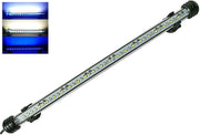MingDak - Luz LED sumergible para acuario, luz de tanque de peces con temporizador de encendido/apagado automático, barra de luz LED blanca y azul para pecera, 3 modos de luz regulable - BESTMASCOTA.COM