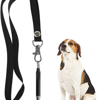 Mumu Sugar Dog Whistle to Stop Barking, Adjustable Pitch Ultrasonic Training Tool Silent Bark Control for Dogs- 1PCS Whistle with 1 Free Lanyard(Black) - BESTMASCOTA.COM