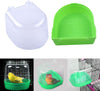 Kathson - Caja de baño para loro, jaula para pájaros, accesorios de baño, bañera para novias de mascotas, canarios, loros, (color al azar) - BESTMASCOTA.COM