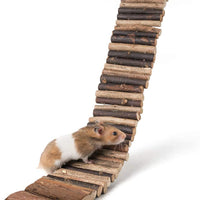 Niteangel - Puente de suspensión para hámsteres, pequeña escalera para mascotas, 21.0 in x 2.2 in - BESTMASCOTA.COM
