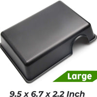 Caja de ocultación reptil con tacto seguro y seguro Gecko ocultar material duradero fácil de limpiar caja de serpiente - BESTMASCOTA.COM