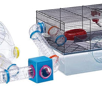Ferplast Jaula para hámster, negra - BESTMASCOTA.COM