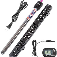 Calentador de acuario sumergible de 300 W, 150 W, 50 W, calentador de termostato automático con succión, LED pequeña pantalla de temperatura pequeña para acuario, calentador de pecera para agua de pecera - BESTMASCOTA.COM