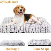 Coohom - Cama de peluche para perro, cama para mascotas, alfombrilla para jaula, cama lavable para perros medianos y grandes - BESTMASCOTA.COM