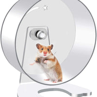 Zacro hámster rueda de ejercicio – 8,7 pulgadas rueda silenciosa para hámsteres, jerbiles, ratones y otras mascotas pequeñas - BESTMASCOTA.COM