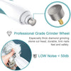 Dog Nail Grinder Electric Pet Nail Trimmer Clippers for Small Medium Large Breed Dog&Cat -Upgraded Professional 3-Speed Electric Recharging Animals Nail Grinder Gentle Painless Paws Grooming Smoothing - BESTMASCOTA.COM