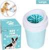 Bealy - Limpiador de huellas de perro grande y pequeño, fácil de usar, portátil, limpiador de patas de perro, con arandelas de silicona - BESTMASCOTA.COM