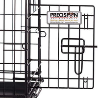 Jaula grande con doble abertura Precision Pet, negra, Negro - BESTMASCOTA.COM