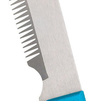 Master Grooming Herramientas 6 – 3/4-Inch Acero Inoxidable Pet Stripper knive, Fine, M, gris - BESTMASCOTA.COM