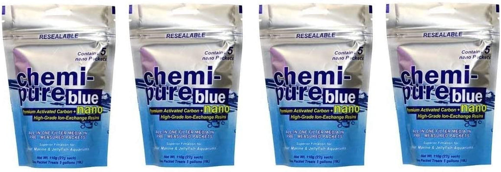 Boyd Enterprises Chemi-Pure Blue Nano Five-Pack, 110 Grams Total - BESTMASCOTA.COM