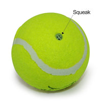 Perro Squeaky pelotas de tenis para perros Set de 12 para Mascota Jugando y capacitación 2.5" por expawlorer - BESTMASCOTA.COM