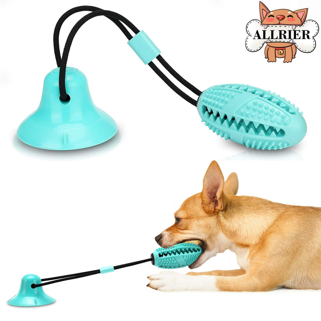 Mirturs - Juguetes para perros masticadores agresivos, juguetes chirriantes  extremadamente duraderos para perros medianos y grandes, 100% goma
