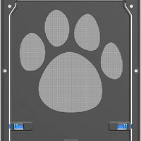myfatboss mascota protector de puerta, mascota, perro, gato visualización Protector de puerta para puerta corredera, bloqueo automático/Con Cerradura - BESTMASCOTA.COM