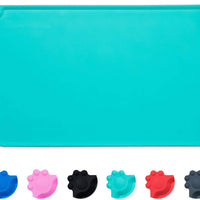 Alfombrillas de silicona impermeables para perros y gatos, antideslizantes, de grado FDA - BESTMASCOTA.COM