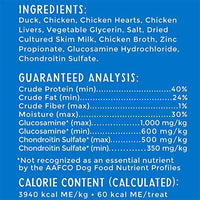 Happy Hips 100% carne, bocadillos para perro, sin granos con glucosamina y condroitina para apoyo articular. - BESTMASCOTA.COM