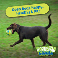 Perro de juguete, Wobble WAG Giggle Balón, M, Verde - BESTMASCOTA.COM