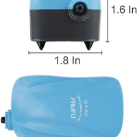 Pawfly ma-60 Silenciosa bomba de aire de acuario para 10 galones con accesoríos, válvula y tubo de retención de aire, 1,8 L/min - BESTMASCOTA.COM