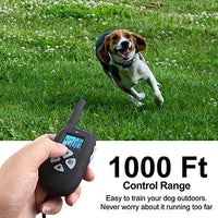 Iduola Shock Collar for Dogs Dog Training Collar with Remote, Shock Collars for Small Medium Large Pets Training, [2018 Upgraded Version] 1000ft Waterproof Rechargeable Beep/Vibration/Electric Shock - BESTMASCOTA.COM