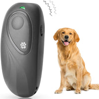 Variable Frequency Anti Bark Device for Dog,Ultrasonic Dog Bark Deterrent,2 in 1 Dog Bark Control Device，16.4 Ft Range LED Indicator,100% Safe Handhold Dog Training Tool Barking Behavior Trainer - BESTMASCOTA.COM