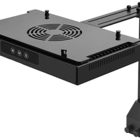 NICREW - Luz LED de arrecife para acuario, luz LED marina de espectro completo regulable para acuarios de agua salada, acuarios de coral, soporte para tanque incluido - BESTMASCOTA.COM