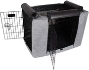 Petsfit Durable Double Door Polyester Dog Crate Cover with Mesh Window - BESTMASCOTA.COM