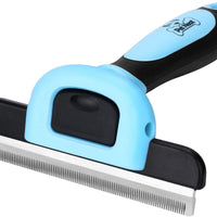 Cepillo de peluquería para mascotas, reduce la caída del pelo, Azul - BESTMASCOTA.COM